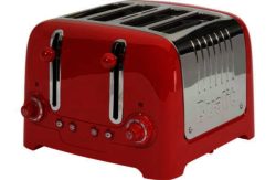 Dualit DPP4 4 Slice Lite Toaster - Red